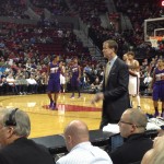 Terry Stotts roaming the sideline